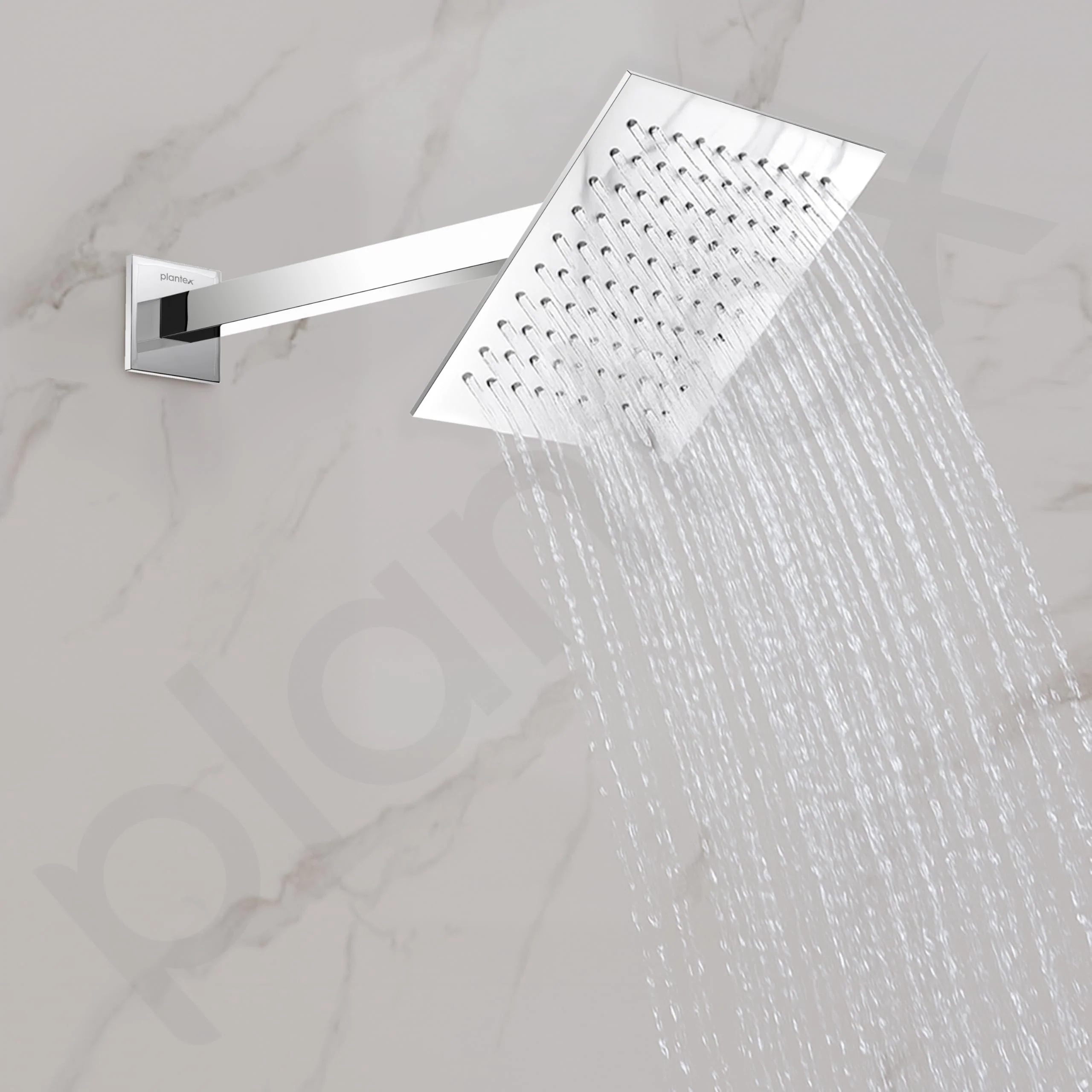 Plantex 12-Inch Shower Arm for Overhead Shower/Stainless Steel Shower Pipe/Wall Mount Bathroom Fitting with ½-Inch Thread - Pack of 1 (Chrome) - Image 7