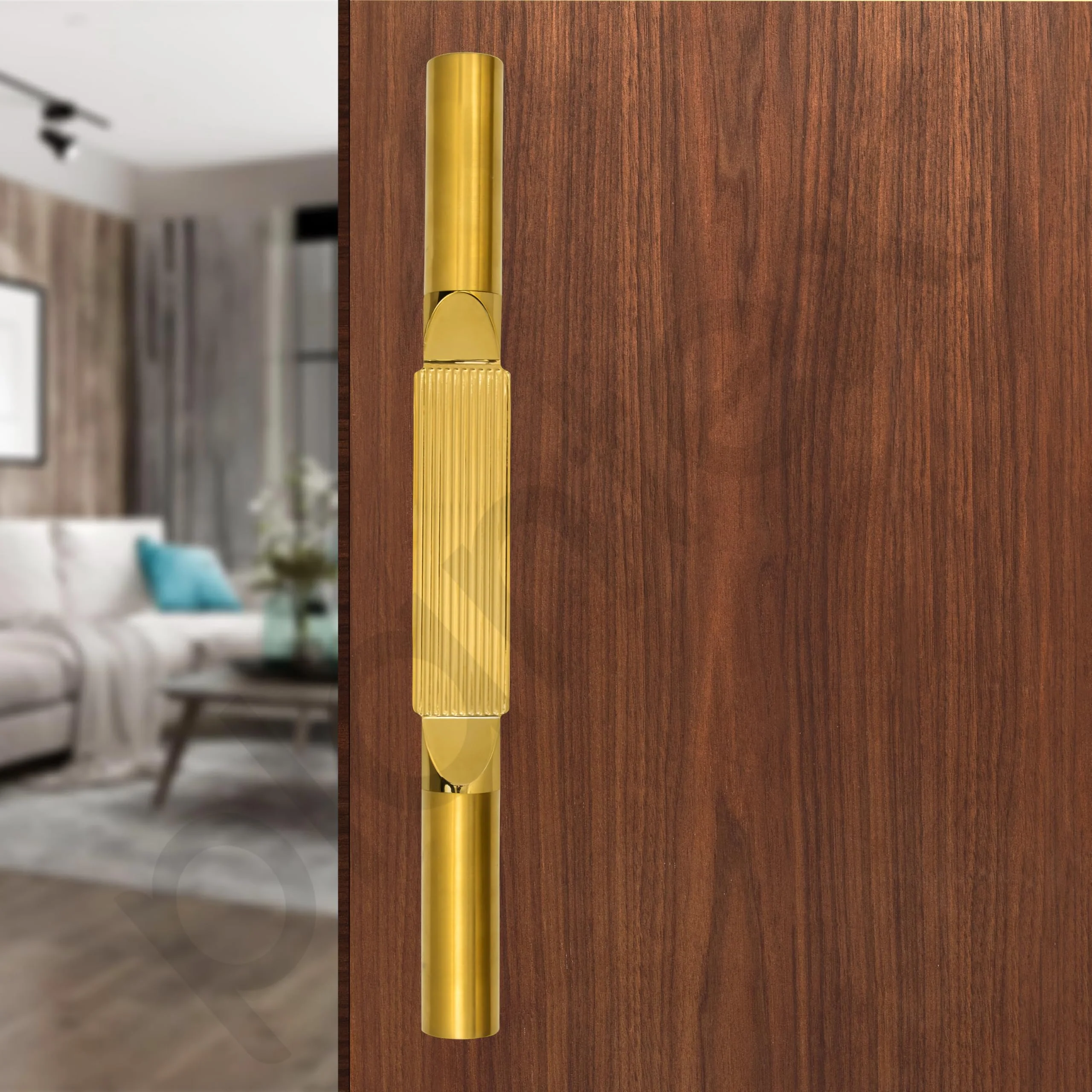 Plantex Door Handle/15 Inch Main Door Handle/Handle for Wooden Door/Pull-Push Door Handle/Door Accessories (Pack of 1, Gold) 3 Years Warranty - Image 7