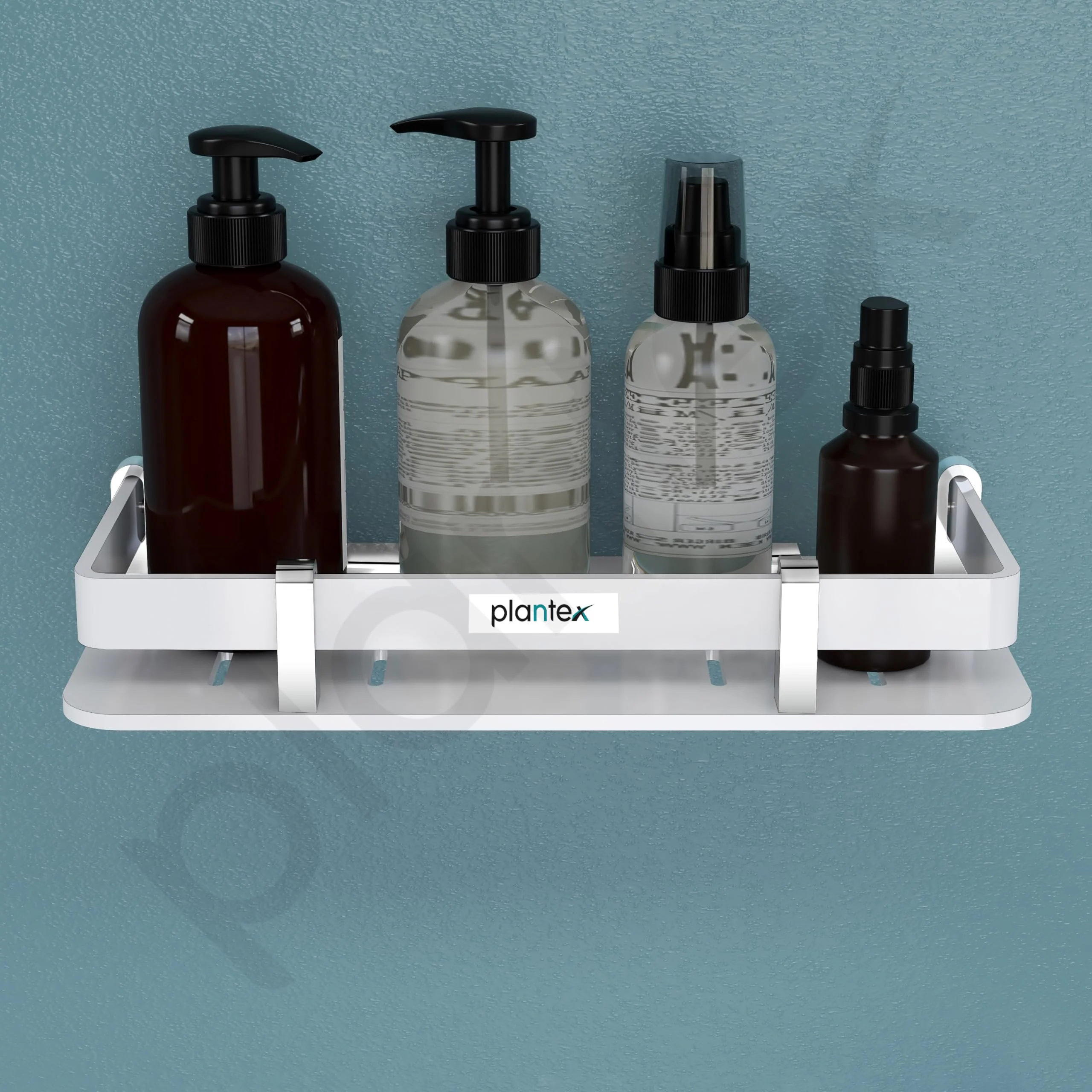 Plantex Acrylic Bathroom Organizer/Shelf for Kitchen/Wall - Accessories (9x5 Inches-White) - Image 5