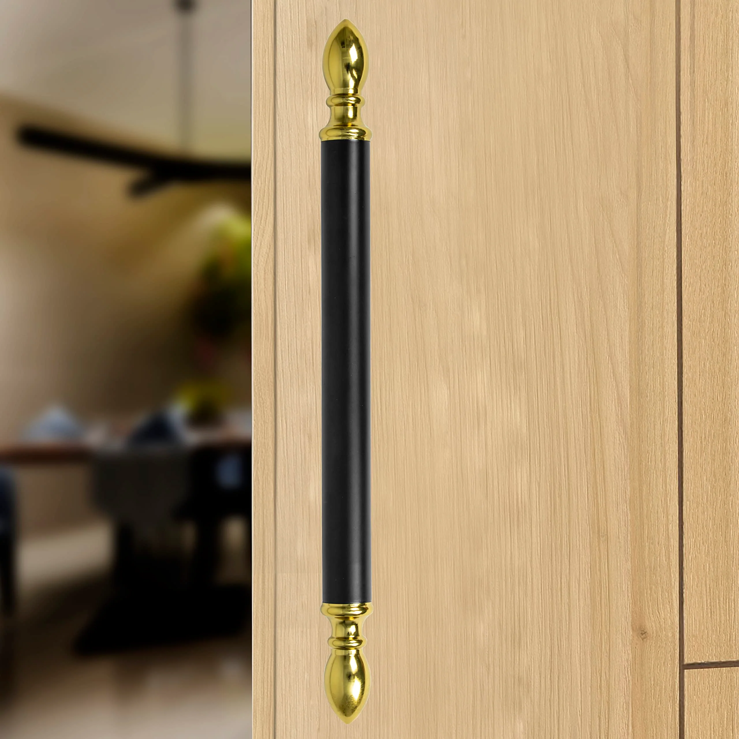 Plantex Altros Main Door Handle/14 inches Door Handle for Main Door/Pull Push Door Handle for Wooden &Glass Door - Pack of 1 (106 - Black & Gold) - 3 Years Warranty - Image 6