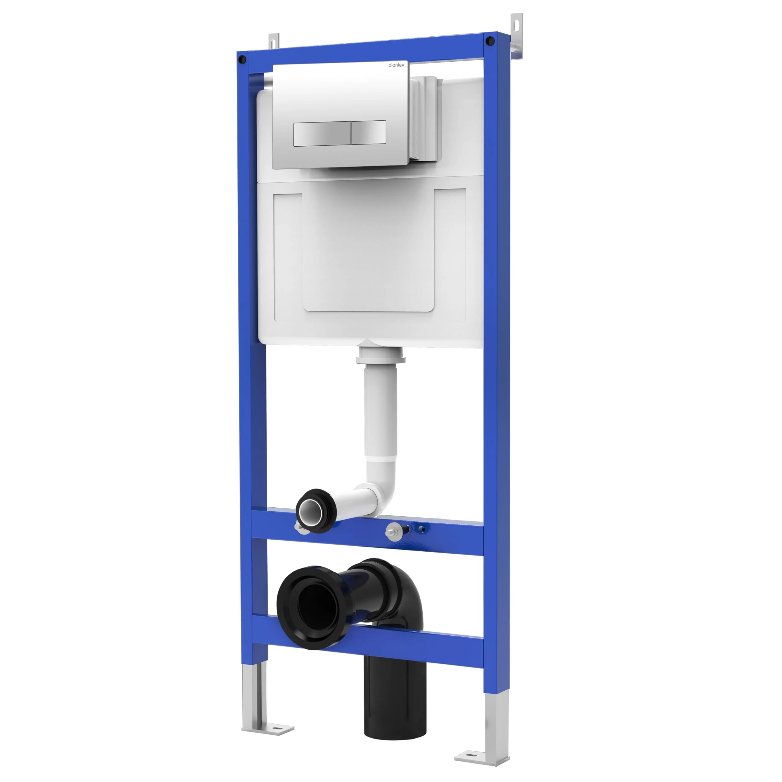 Plantex Concealed Flush Tank for Commode/8 LTR Water Capacity Flushing Cistern with Full Frame/Slim and Stylish Tank with Flush Plate/Concealed Cistern - (Pack of 1) - Image 7