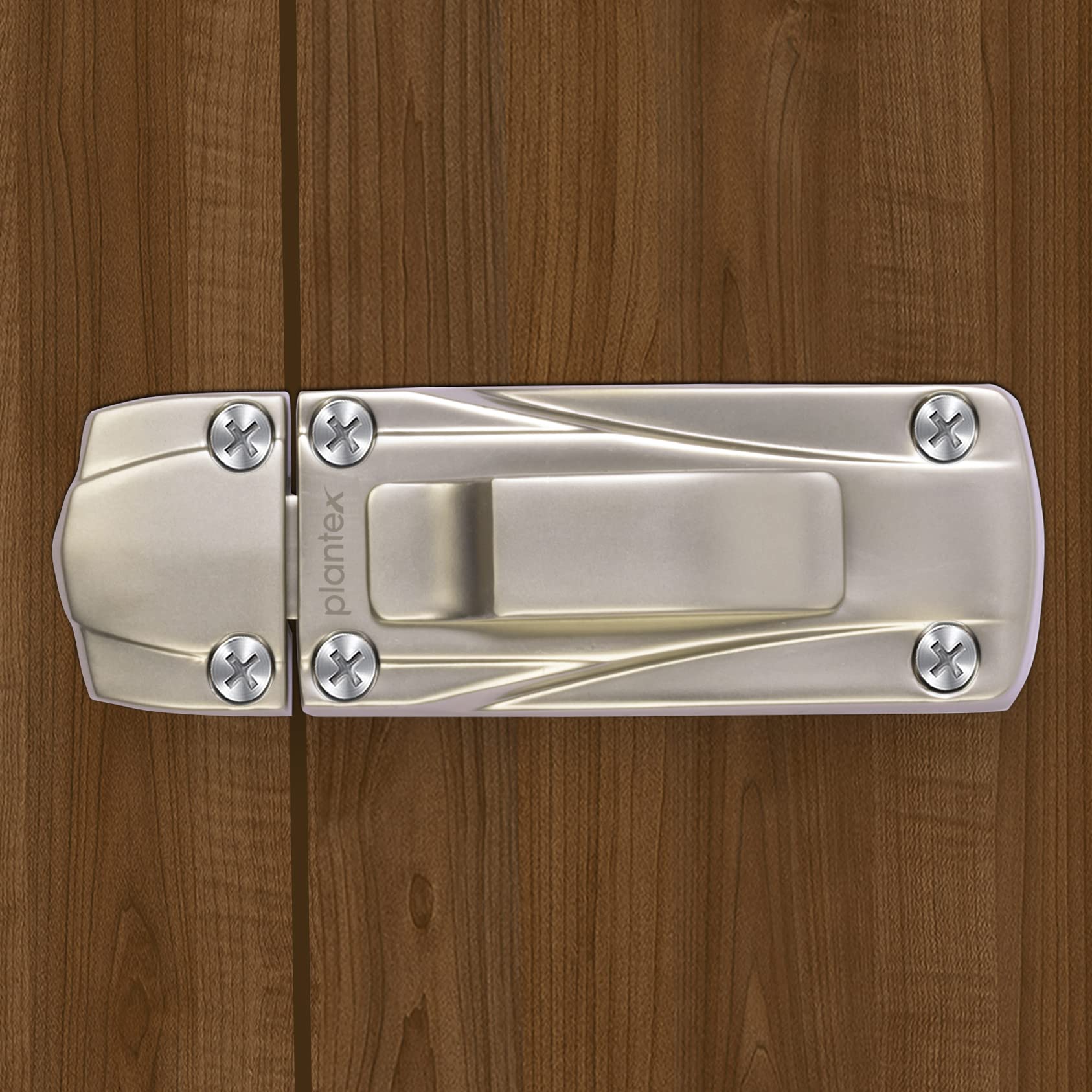 Plantex Heavy Duty Door Stopper/Door Latch for Main Door/Door Lock for Home and Office Doors - Pack of 1 (205 - Satin) - Image 2