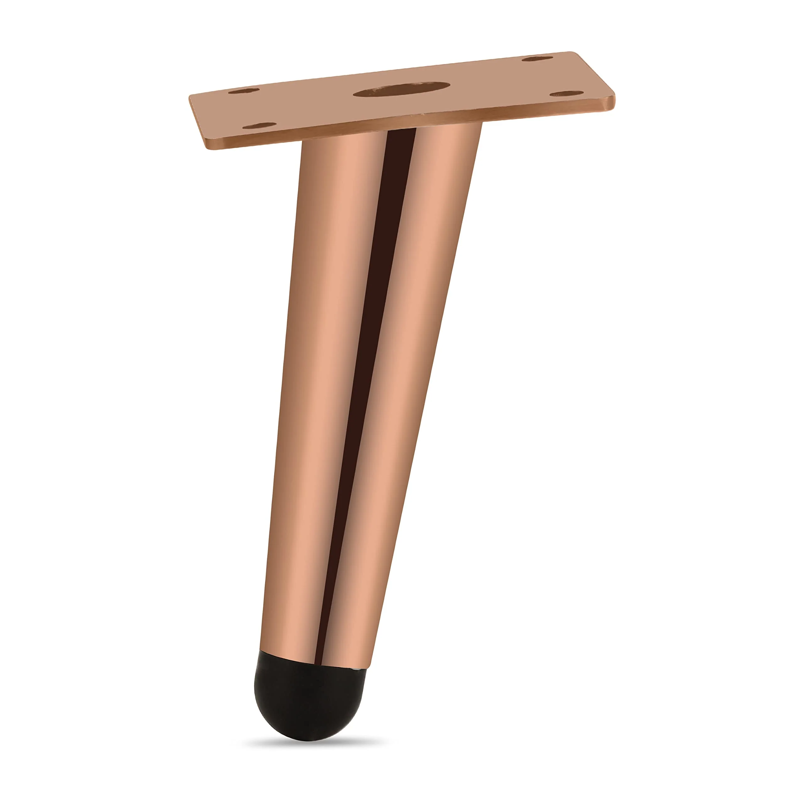 Plantex Heavy Duty Round 4 inch Spare Sofa Legs for Bed Furniture/Sofa Legs for Furniture Fitting/Table Legs/Sofa Leg Set of 2 pcs (Rose Gold) - Image 7