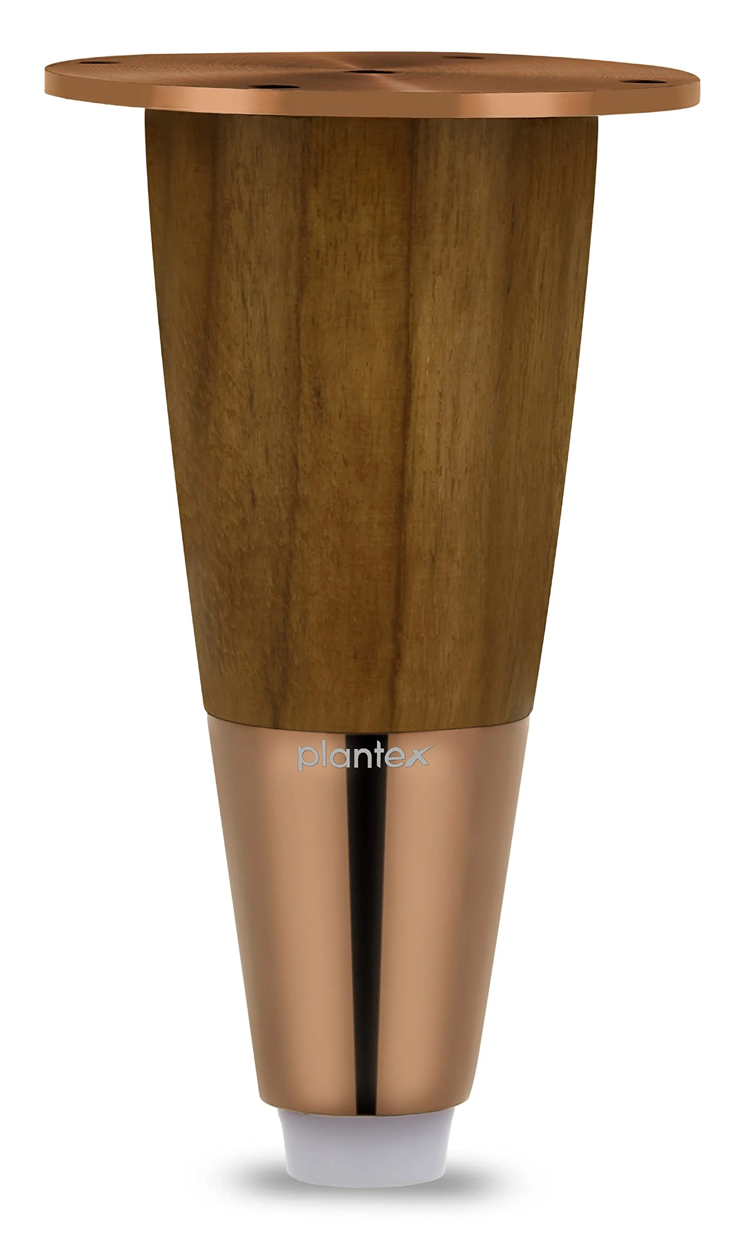 Plantex Heavy Duty Round 4 inch Spare Sofa Legs for Bed Furniture/Sofa Legs for Furniture Fitting/Table Legs/Sofa Leg Set of 2 pcs (Rose Gold Finish) - Image 6