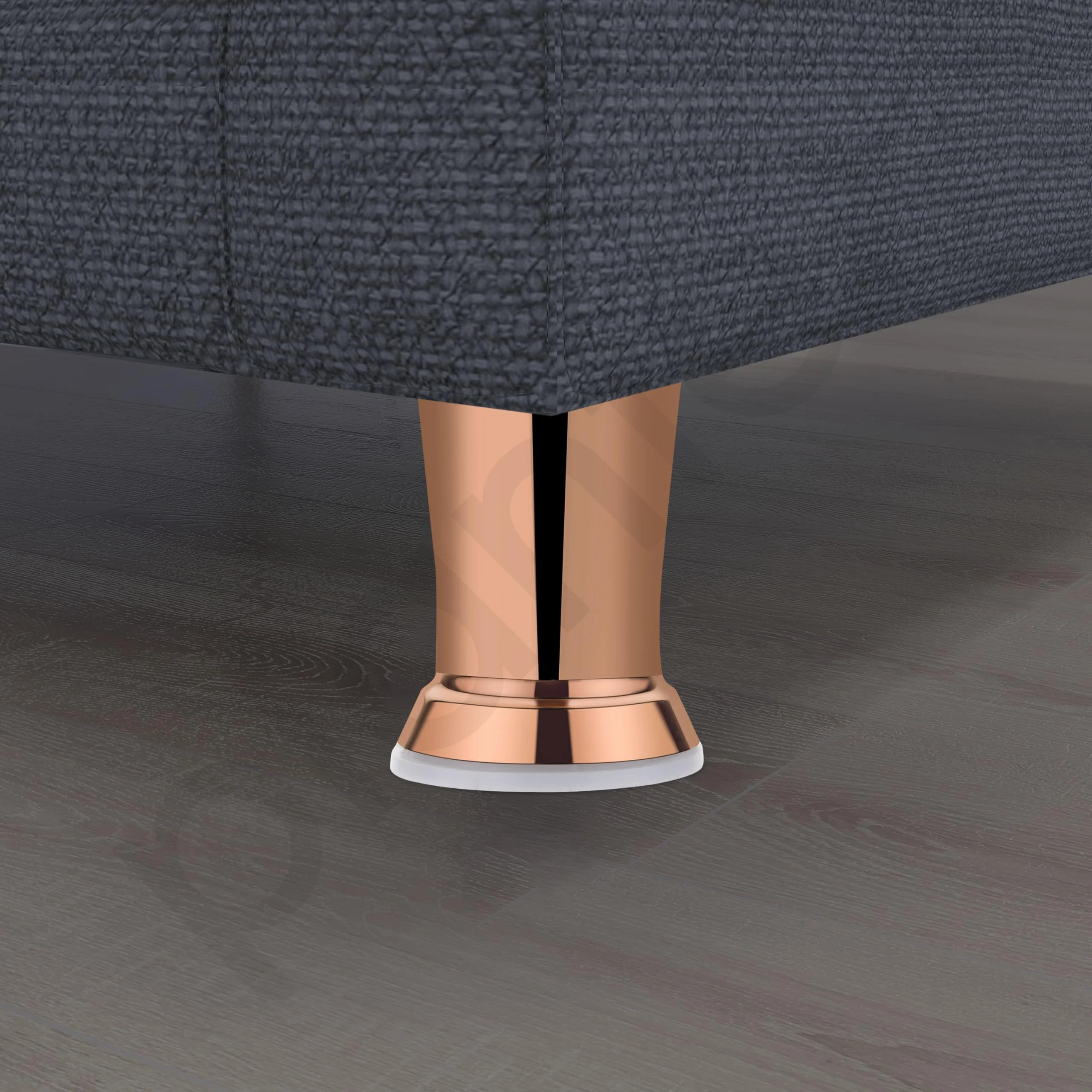 plantex Heavy Duty Stainless Steel 4 inch Sofa Leg/Bed Furniture Leg Pair for Home/Furniture Sofa Legs for Table/Sofa Support Legs/Sofa Furniture Leg (Brass Antique) Set of 10 Pcs - Image 6