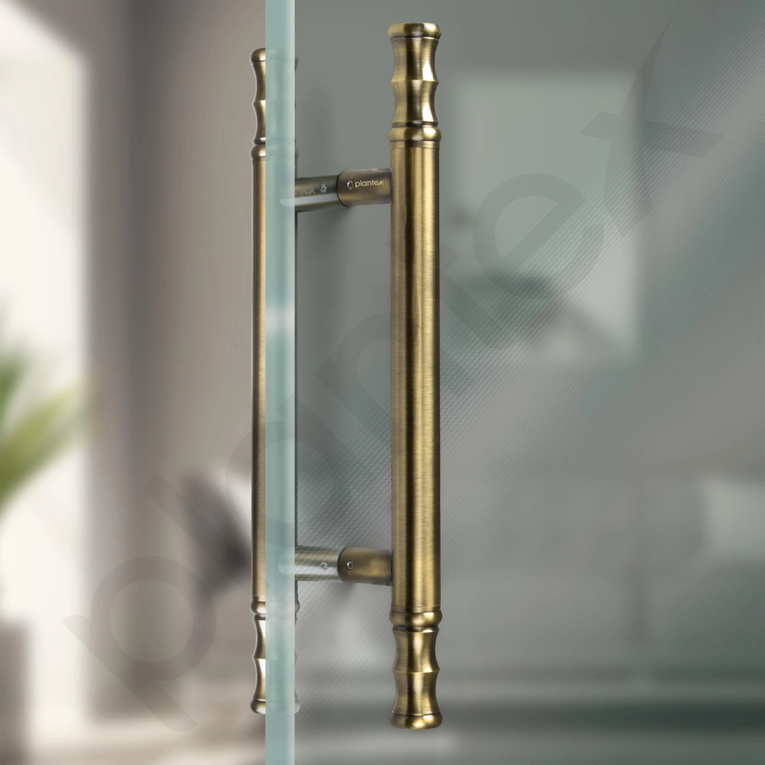 Plantex Main Door Handle/Door & Home Decore/14 Inch Main Door Handle/Pull-Push Handle - Pack of 1 (Brass Antique) - Image 5