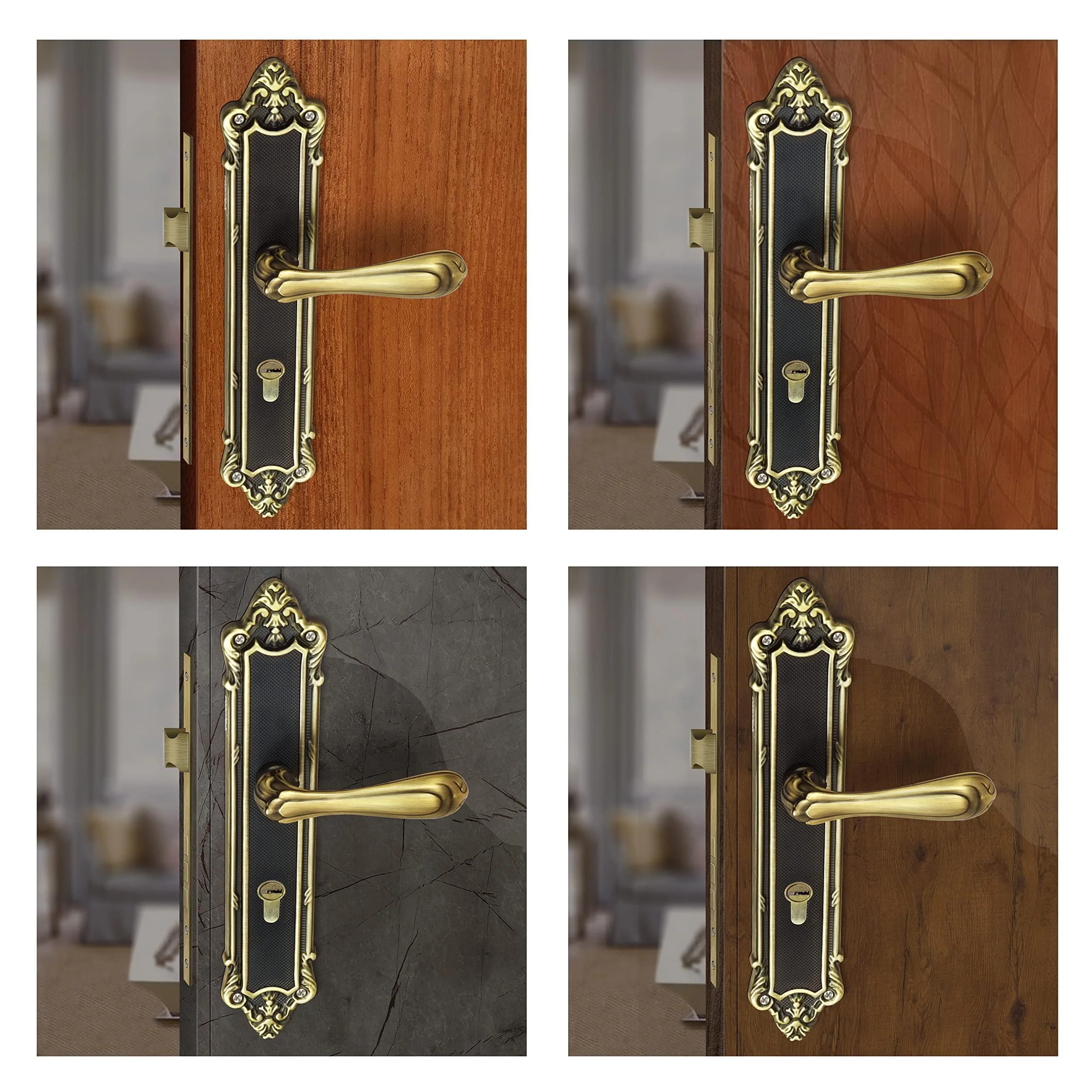 Plantex Premium Main Door Lock - 6-Lever Mechanism, 3-Year Warranty, Mortise Lock Set for Home (Finish) - Image 6