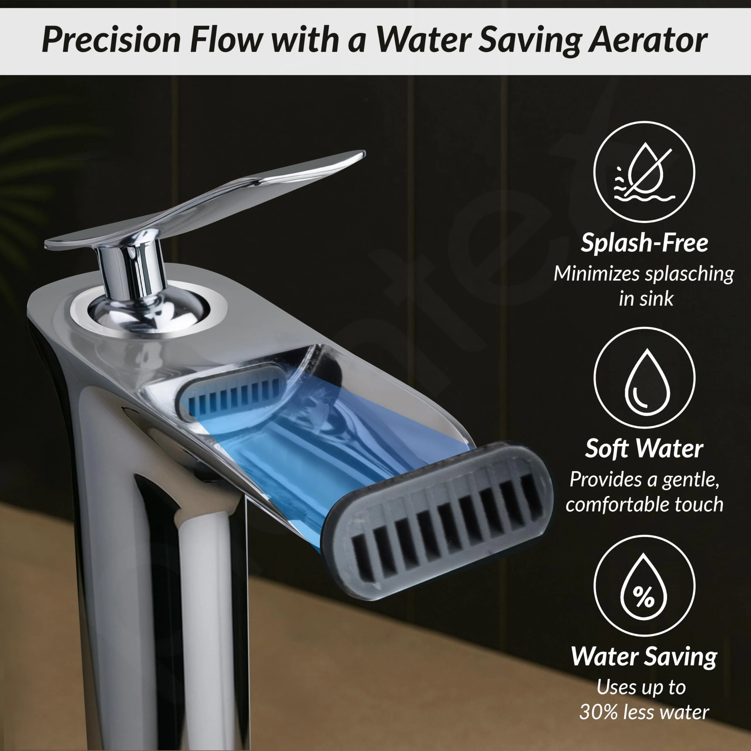 Plantex Pure Brass Basin Mixer Tap Hot & Cold/Single Lever Pillar Cock Water Tap for Basin/Mixer tap for Wash Basin-(Chrome) - Image 4