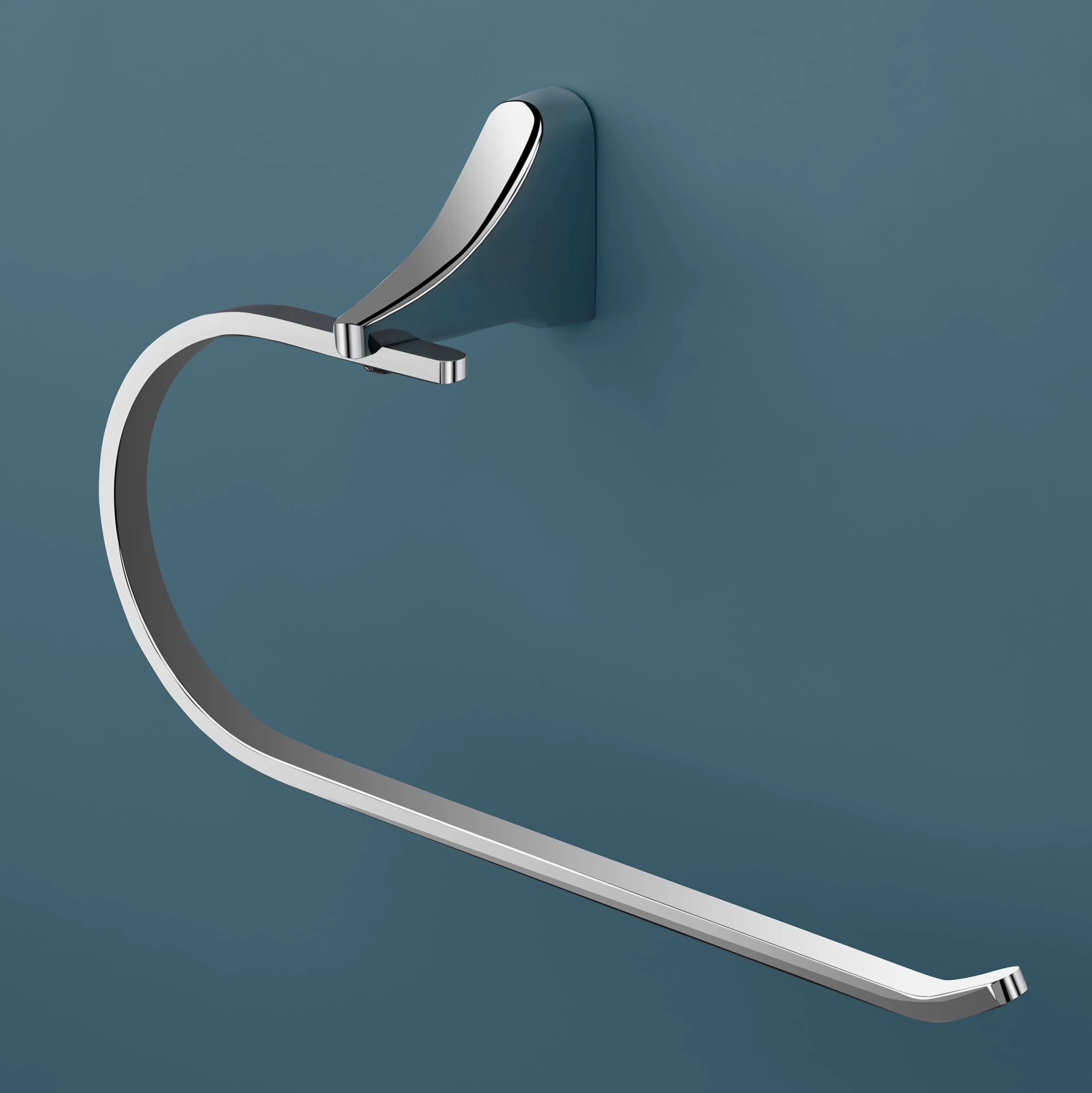 Plantex Rich Brass Bathroom Accessories - Unique Napkin Holder/Stand/Hanger for Wash Basin/Kitchen (Chrome) - Image 5