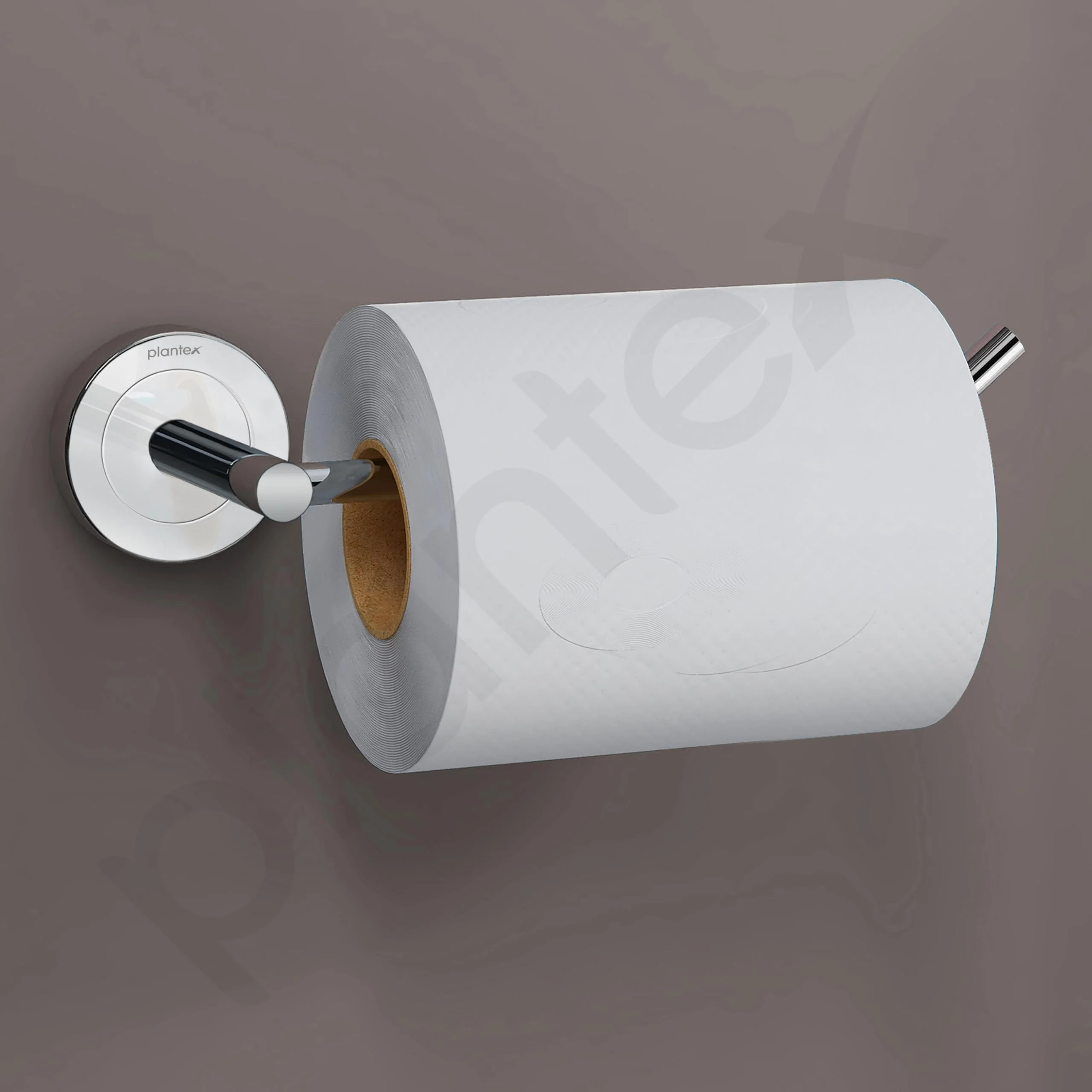 Plantex Stainless Steel Toilet Paper Roll Holder/Tissue Paper Holder for Toilet/Toilet Roll Holder for Bathroom Accessories (Chrome) - Image 6