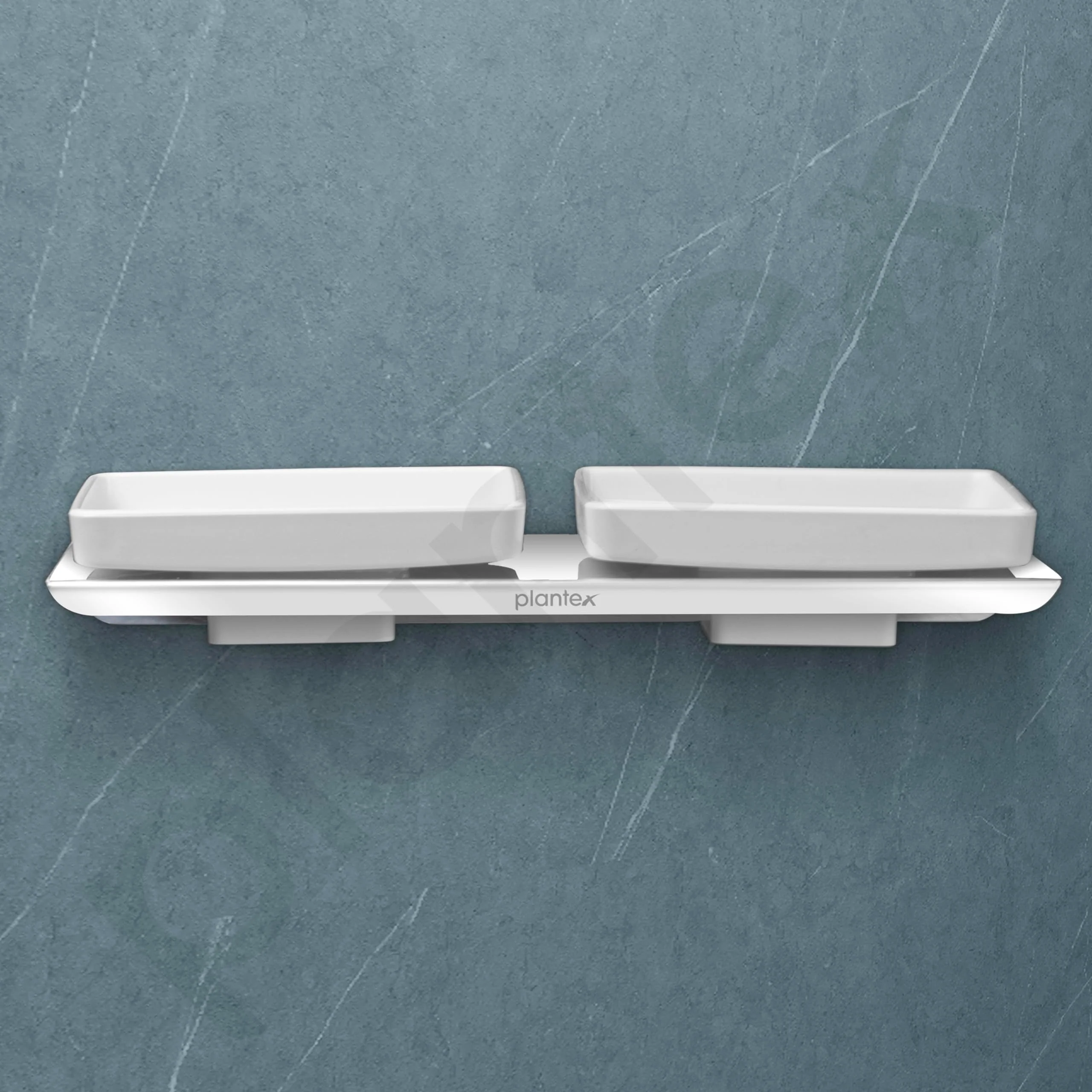 Plantex Stainless Steel with ABS Material Double Soap Dish for Bathroom/Wall Mounted Soap Holder/Bathroom Accessories (Chrome) - Image 4